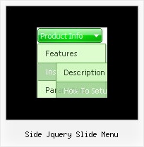 Side Jquery Slide Menu Dynamic Javascript