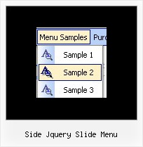 Side Jquery Slide Menu Dhtml Code For Pop Up Menus
