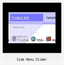 Side Menu Slider Drag N Drop Frames Javascript Code
