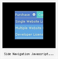Side Navigation Javascript Expandable Menu Source Code Examples Creating Menus In Javascript