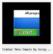 Sidebar Menu Sample By Using Jquery Javascripts Menu Sample