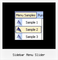 Sidebar Menu Slider Webmenu Javascript