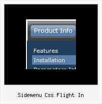 Sidemenu Css Flight In Hover Submenu Css Horizontal Javascript