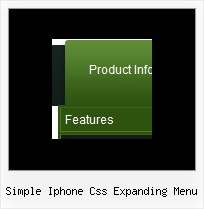Simple Iphone Css Expanding Menu Dhtml Fixed Menu