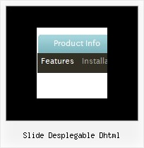 Slide Desplegable Dhtml Javascript Vertical Frame Drop Down Menu