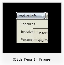 Slide Menu In Frames Ejemplos De Menus Java
