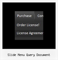 Slide Menu Query Document Netscape Style Dhtml Menu