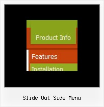 Slide Out Side Menu Hide Browser Menu Bar Javascript