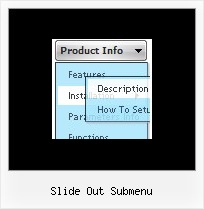 Slide Out Submenu Menus En Paginas Web