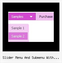 Slider Menu And Submenu With Content Java Script Tree Example