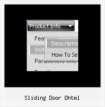 Sliding Door Dhtml Dhtml Menus Javascript