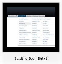 Sliding Door Dhtml Menubar Code Html