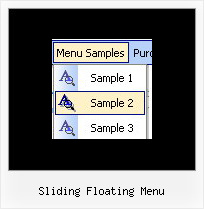 Sliding Floating Menu Css Menu Drop