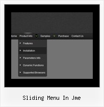 Sliding Menu In Jme Sliding Menu Maker