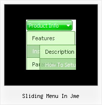 Sliding Menu In Jme Navigation Bar Generator
