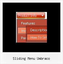 Sliding Menu Umbraco Dhtml Fade Menu