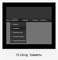 Sliding Submenu Menu Ejemplos Javascript