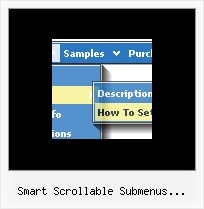 Smart Scrollable Submenus Javascript Scrolling Menu Dynamic Javascript Submenu