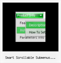 Smart Scrollable Submenus Javascript Scrolling Menu Javascript Drop Shadow