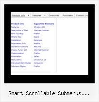 Smart Scrollable Submenus Javascript Scrolling Menu Vertical Navigation Javascript
