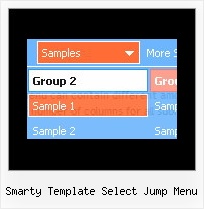 Smarty Template Select Jump Menu Javascript Pop Up Menu Fade