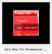 Spry Menu For Dreamweaver Rapidshare Javascript Menu Tutorial Dropdown