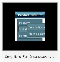 Spry Menu For Dreamweaver Rapidshare Style Browser Bar Scripts