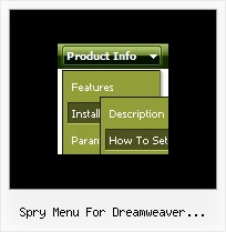 Spry Menu For Dreamweaver Rapidshare Simple Javascript Sliding Menubar Example