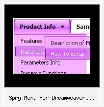 Spry Menu For Dreamweaver Rapidshare Javascript Dhtml Menu Bar