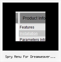 Spry Menu For Dreamweaver Rapidshare Cool Html Javascript