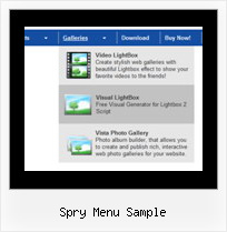 Spry Menu Sample Drag And Drop In Java Script