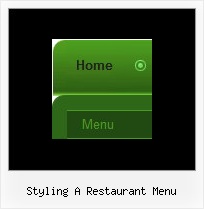 Styling A Restaurant Menu Cascading Vertical Menus Tutorial