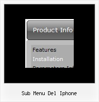 Sub Menu Del Iphone Menu Html Drop Onmouseover
