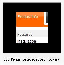 Sub Menus Desplegables Topmenu Javascript Menu Xp