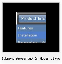 Submenu Appearing On Hover Jimdo Popup Menu Js Download Examples