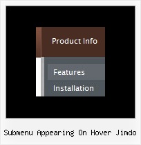 Submenu Appearing On Hover Jimdo Net Navigation Menu
