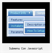 Submenu Con Javascript Menu Desplegables En Javascript