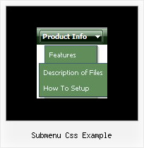 Submenu Css Example Dynamic Menus Xp
