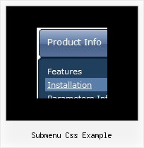 Submenu Css Example Menu Windows Javascript