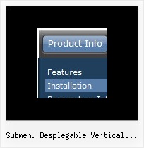 Submenu Desplegable Vertical Javascript Mouseover Javascript Menu