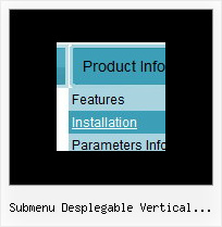 Submenu Desplegable Vertical Javascript Web Scroll Menu Javascript
