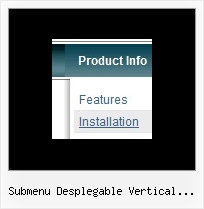 Submenu Desplegable Vertical Javascript Editor Menu Vertical Javascript