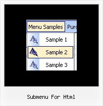 Submenu For Html Javascript Menu System