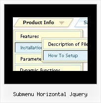 Submenu Horizontal Jquery Cool Tabs Menu In Html
