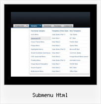 Submenu Html Javascript Floating Menu Transparent