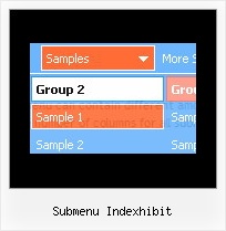 Submenu Indexhibit Web Right Click Popup Menu