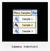 Submenu Indexhibit Drop Down Men C Bc Tutorial