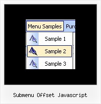 Submenu Offset Javascript Drop Down Menu Tutorial