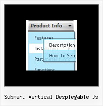 Submenu Vertical Desplegable Js Xp Menu Graphics