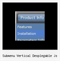 Submenu Vertical Desplegable Js Pull Down Menu By Javascript